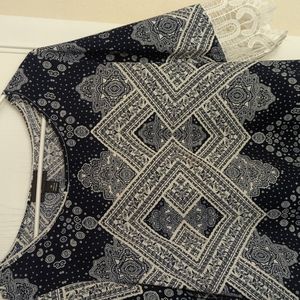 B Wear small blouse ladies navy lace s